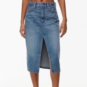 Denim Forum The 90’s Halle Denim Skirt